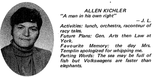 Allen Kichler - THEN